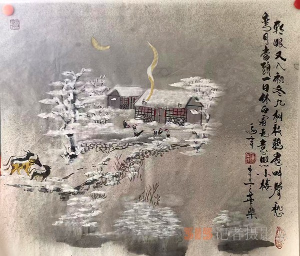 國(guó)禮書畫家馬年作品欣賞