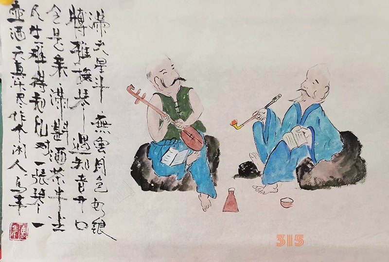 國(guó)禮書畫家馬年作品欣賞