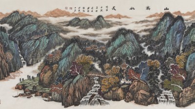 山水從心生，詩(shī)意塑性情——淺談嚴(yán)維佳的山水畫